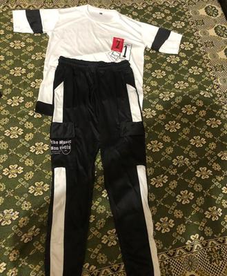 2 Pcs Men's Micro Interlock Graphic Sublimation Track Suit